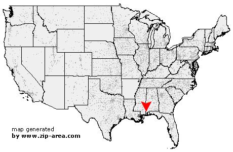 Location of Eight Mile