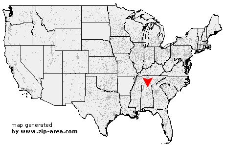 Location of Laceys Spring