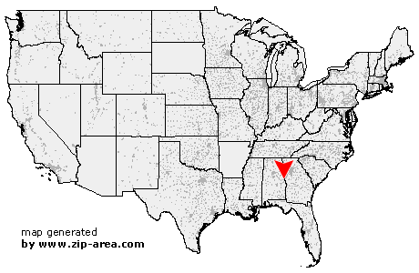 Location of Lanett