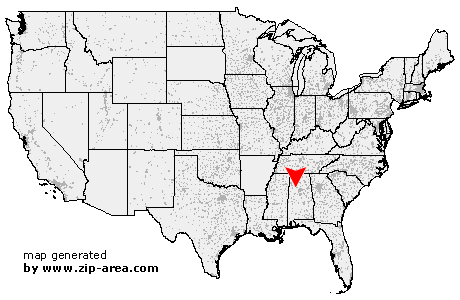 Location of Oakman