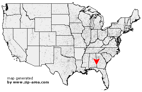 Location of Shorterville