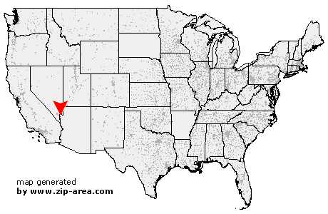 Location of Dolan Springs