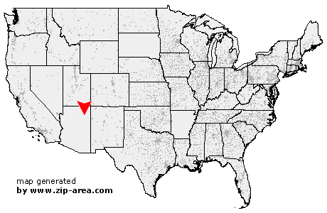 Location of Keams Canyon