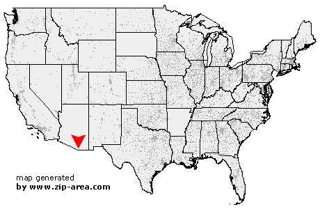 Location of Nogales