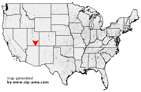 Location of Shonto