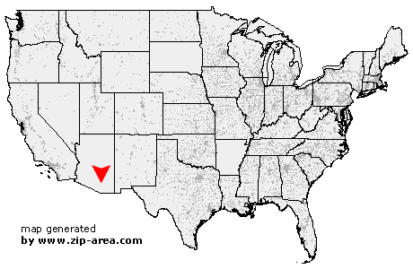 Location of Tucson