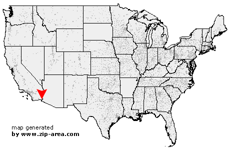Location of Yuma