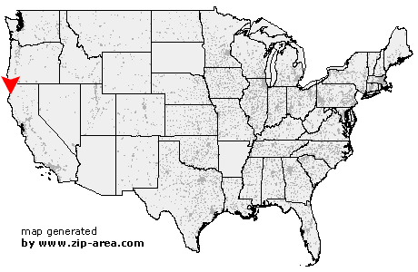 Location of Arcata