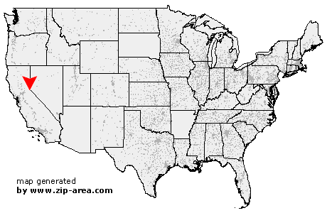 Location of South Lake Tahoe