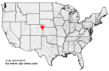 Location of Cheyenne Wells