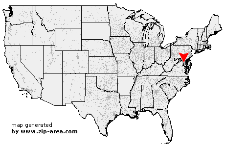 Location of Washington Navy Yard
