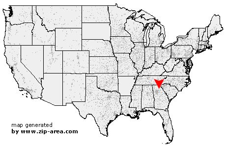Location of Braselton