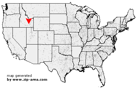 Location of American Falls