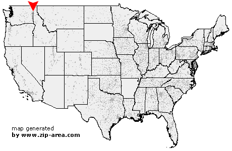 Location of Blanchard