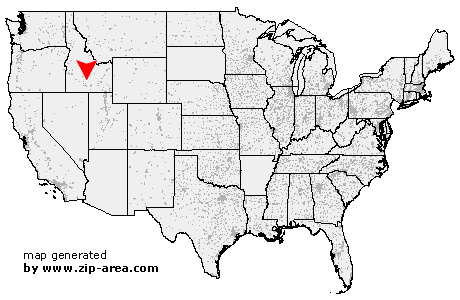 Location of Shoshone