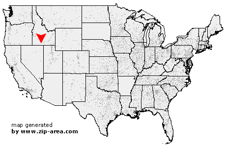 Location of Twin Falls