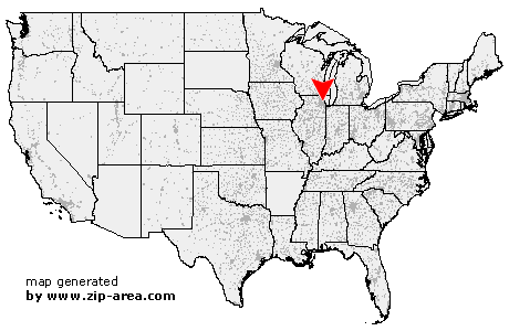 Location of AMF O'Hare