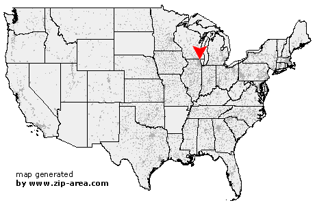 Location of Great Lakes