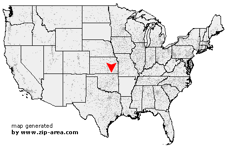 Location of Cedar Vale