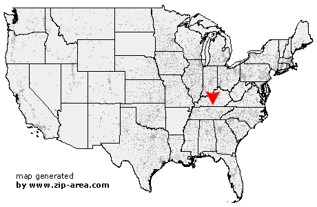 Location of Tompkinsville