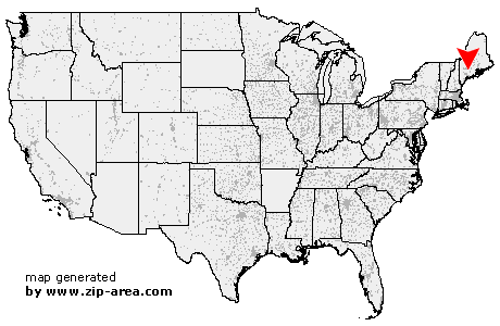 Location of East Winthrop