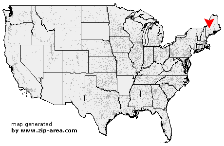 Location of New Portland