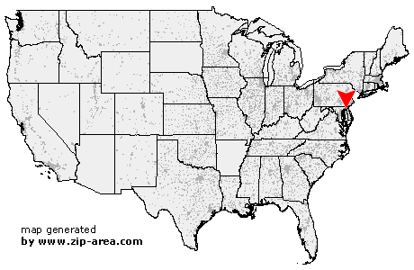 Location of Chesapeake City