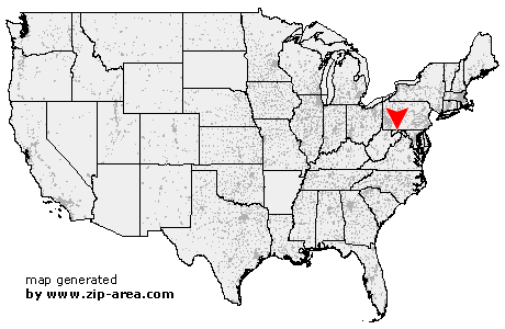 Location of Eckhart Mines