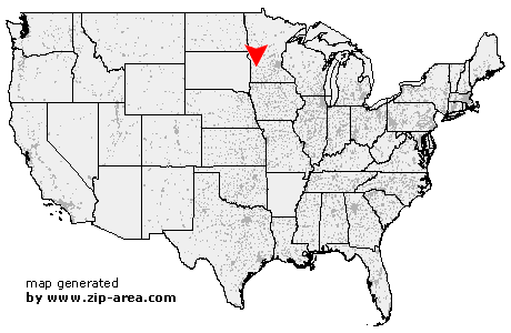 Location of Hanley Falls
