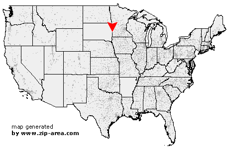 Location of Lake Benton