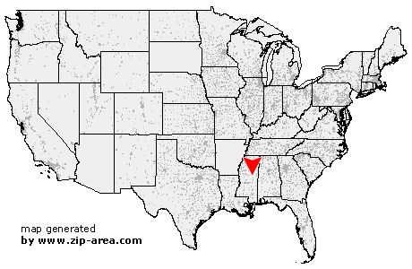 Location of Noxapater