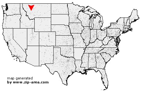 Location of Canyon Creek