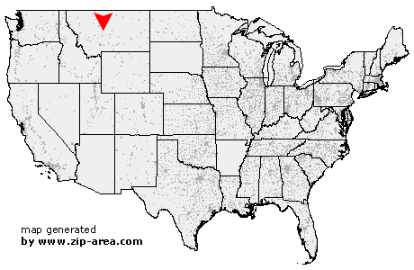 Location of Neihart