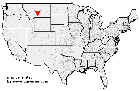 Location of Red Lodge