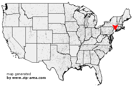 Map of East Rutherford, NJ, New Jersey