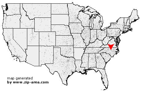 Location of Cary