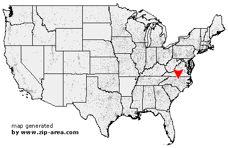 Location of Chapel Hill