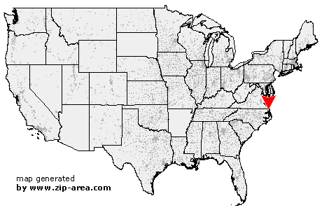 Location of Coinjock