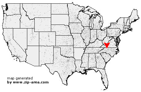 Location of East Bend