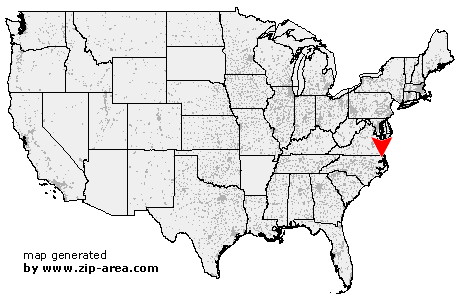 Location of Elizabeth City