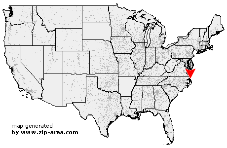 Location of Kitty Hawk