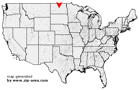 Location of Denhoff