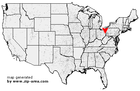 Location of Piney Fork