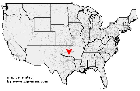 Location of Caney