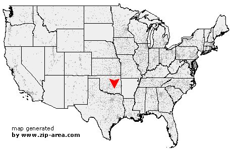 Location of Coalgate