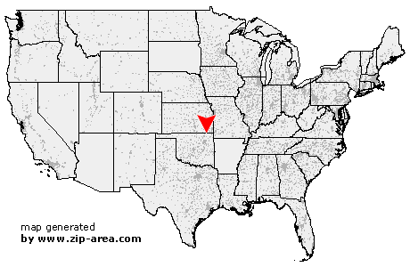 Location of South Coffeyville