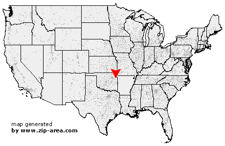 Location of Tahlequah