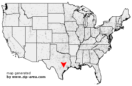 Location of Hallettsville