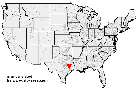Location of Katy