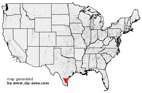 Location of Raymondville